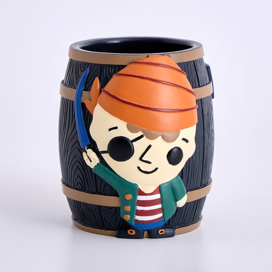 Slate Kids Pirate Polyresin Holder