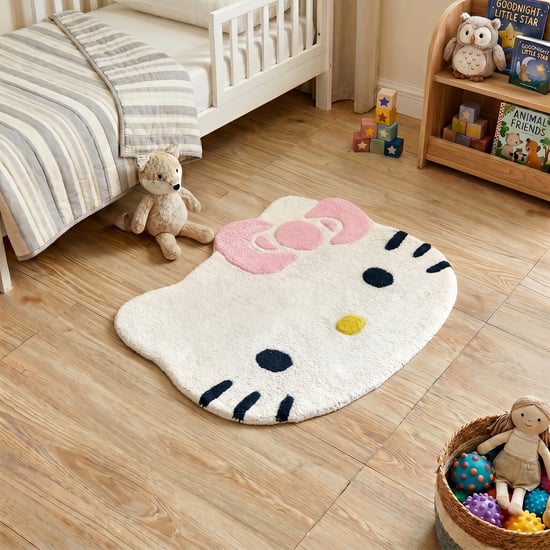 Corsica Slate Kids Cotton Tufted Dhurrie - 80x66cm
