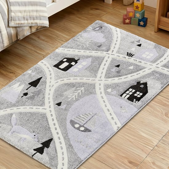 Corsica Slate Kids Printed Carpet - 170x120