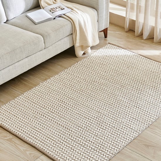 Natura Wool Blend Handwoven Carpet - 180x120cm
