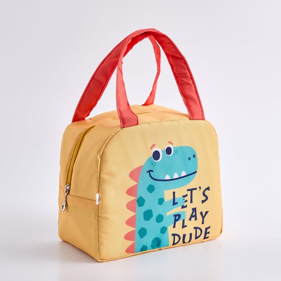 Back To School Feast Dino Let's Play Dude Lunch Bag
