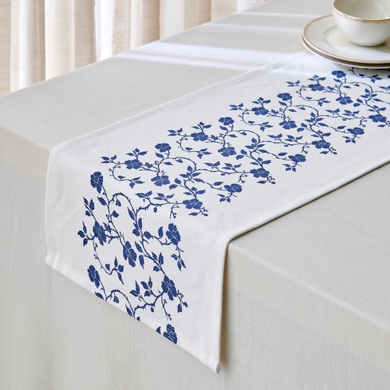 Maison Floral Print Table Runner