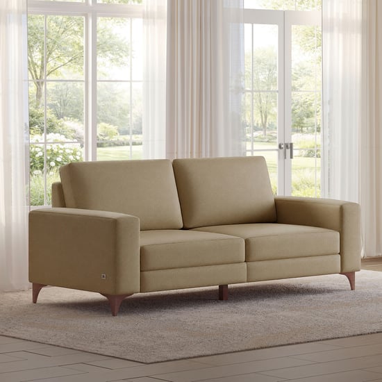 Quebec NXT Fabric 3-Seater Sofa - Beige