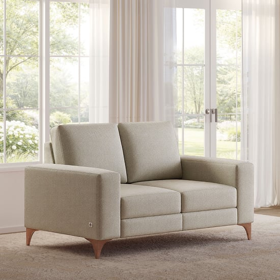 Quebec NXT Fabric 2-Seater Sofa - Beige