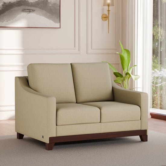 Sylvester Fabric 2-Seater Sofa - Beige
