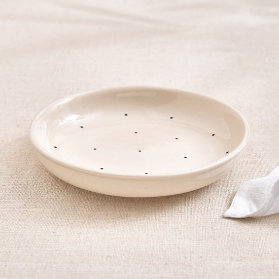 Corscia Allovr Stoneware Polka Dot Deep Dishes - 430ml