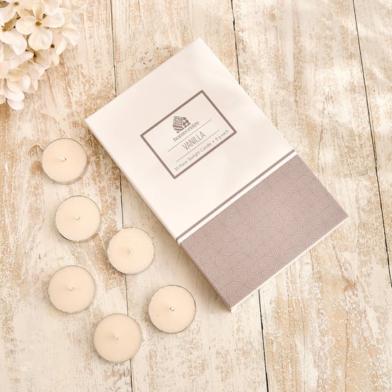 Essentials Lumera Set of 30 Vanilla Scented T-Light Candles