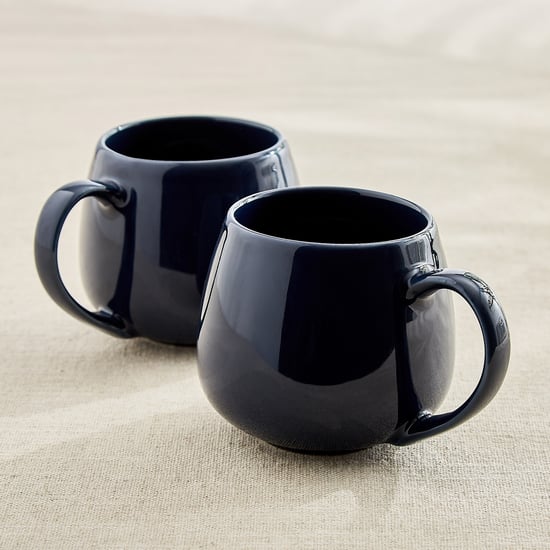 Corsica Coupe Set of 2 Porcelain Coffee Mugs - 310ml