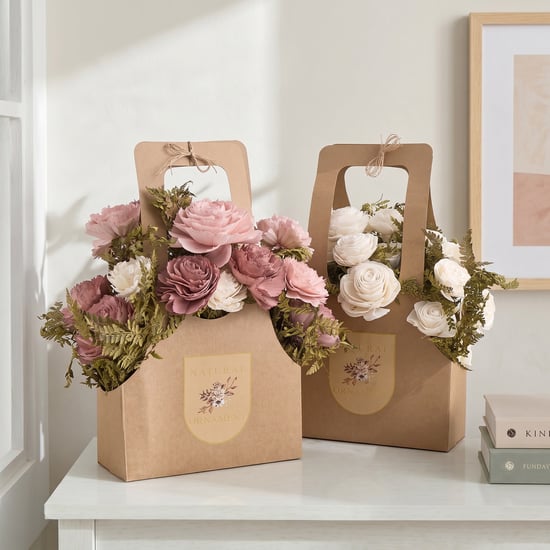 Buy Lets Garden Cedar Artificial Floral Arrangement in Bag from