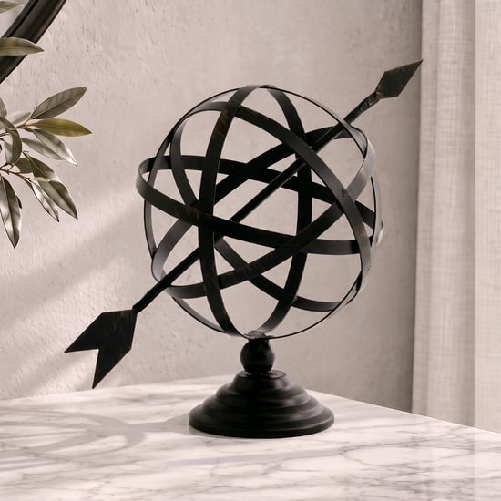 Mineral Arbor Metal Armillary Sphere Table Accent