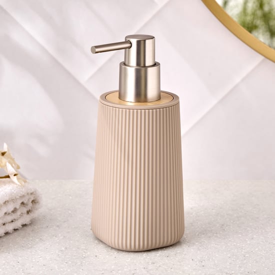 Intelio Auric Ribbed Soap Dispenser