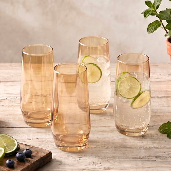 Wexford Seong Set of 4 Long Glasses - 340ml