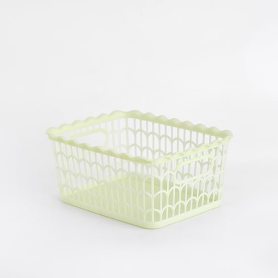 Corsica Polypropylene Scallop Basket - Small