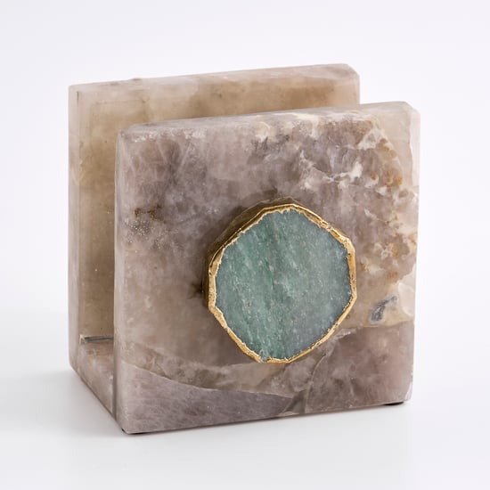 Stoneage Gills Agate Stone Tissue Holder - 10x7cm