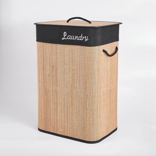 Corsica Bamboo Laundry Hamper with Lid