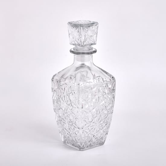 Wexford Zulay Glass Wine Decanter with Lid - 800ml