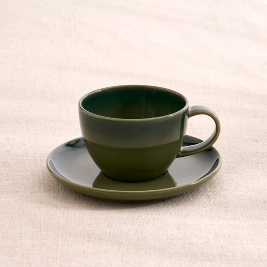Table Stories Porcelain Cup and Saucer - 250ml
