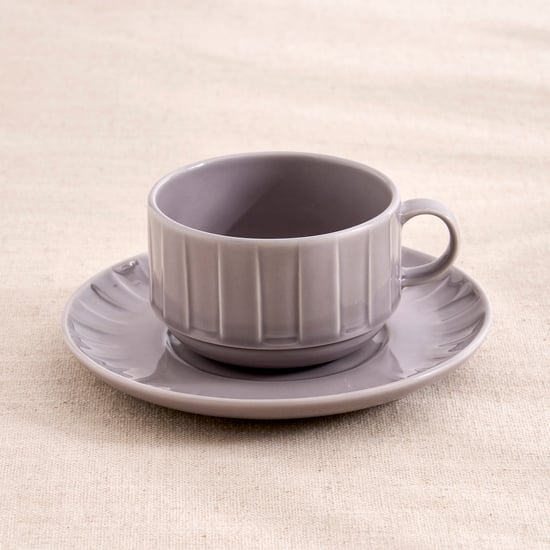 Table Stories Porcelain Cup and Saucer - 250ml