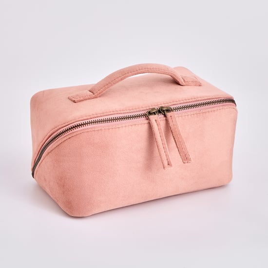 Orion Cosmetic Organizers Bloom Velvet Finish Multipurpose Bag