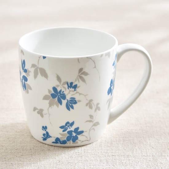 Heva Bone China Floral Print Mug - 240ml