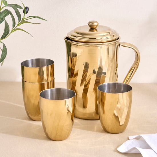 Prana Pure 5Pcs Stainless Steel Drinkware Set
