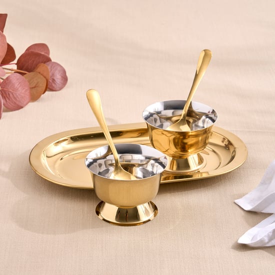 Shale Primo 5Pcs Stainless Steel Dessert Serving Set