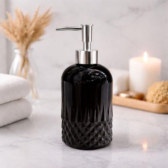 LUXE HOME Glass Multi-Purpose Pump Dispenser - 250ml