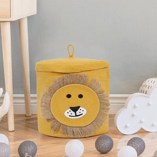 LUXE HOME Cotton Storage Organiser with Lid