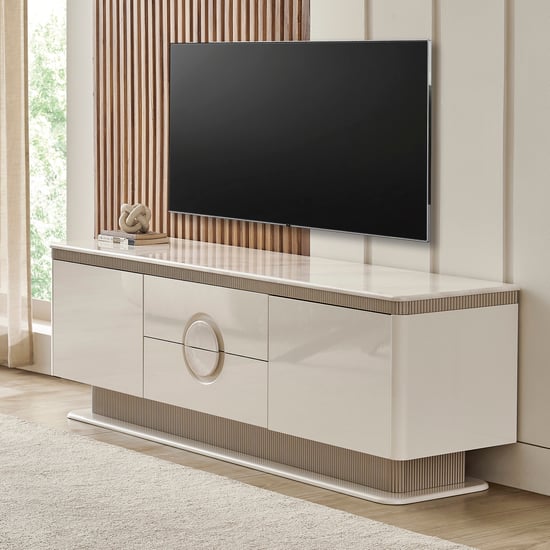 Inara TV Unit - Cream
