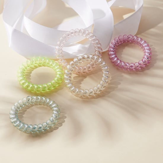 FAME FOREVER Assorted Spiral Hairbands - Pack of 5