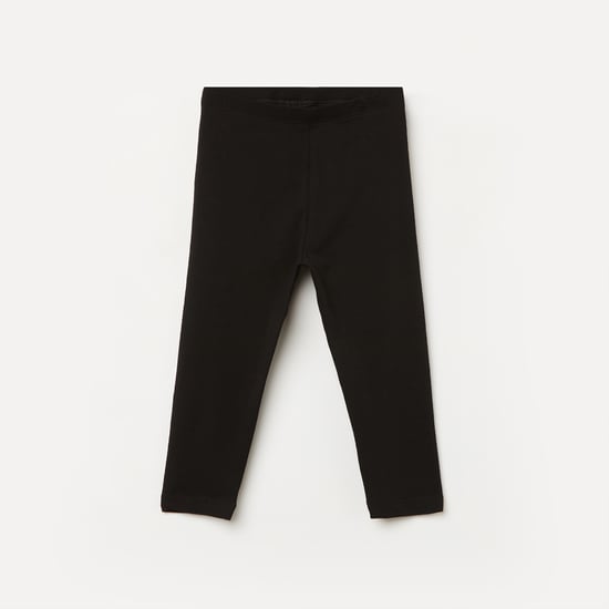 JUNIORS Solid Elasticated Leggings