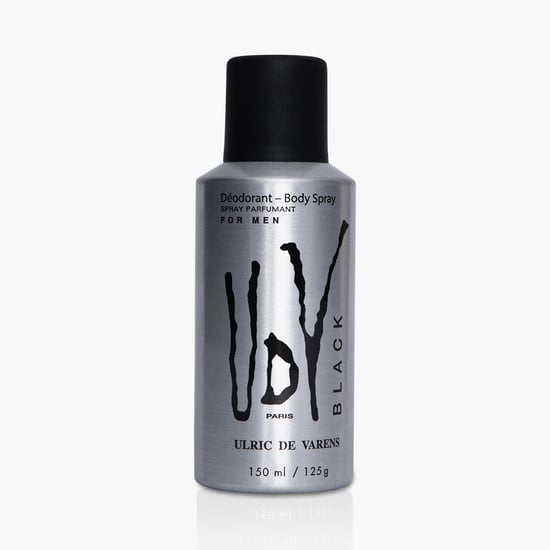 ULRIC DE VARENS Black For Men Deodorant - 150ml