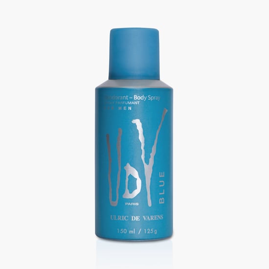 ULRIC DE VARENS Blue For Men No Gas Deodorant - 150ml