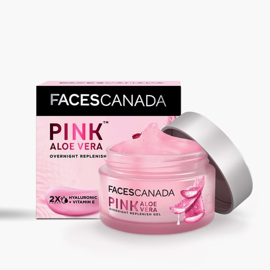 FACES CANADA Pink Aloe Vera Overnight Replenish Gel - 27ml
