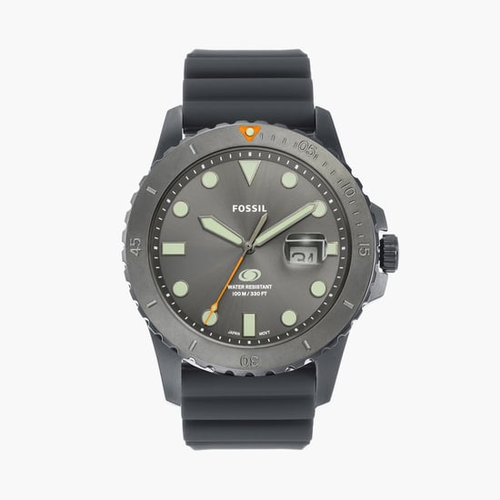 FOSSIL Men Analog Watch with Silicon Strap - FS5994