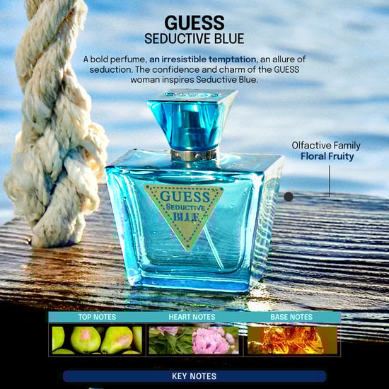 GUESS Seductive Blue Eau de Toilette 75ml Neutral