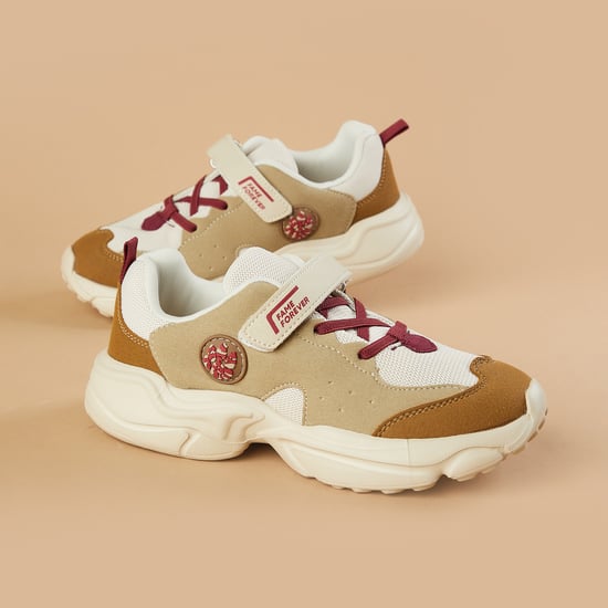 FAME FOREVER Colourblock Lace-Up Sneakers