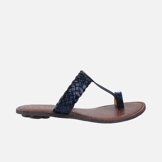 CATWALK Braided Toe-Ring Flats