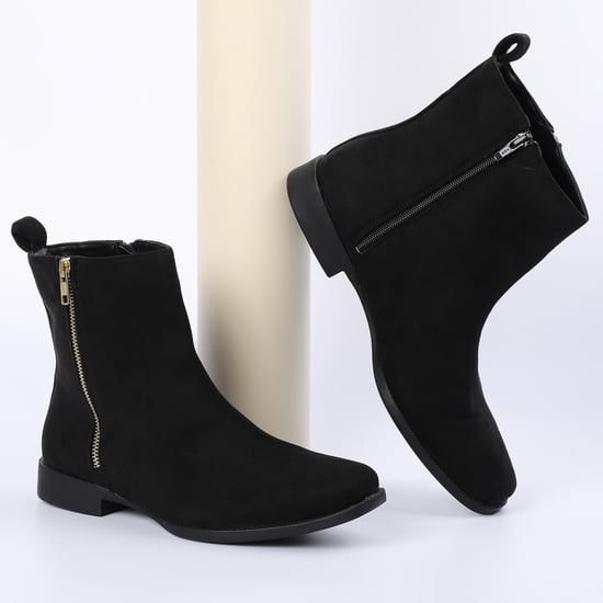 Leather Ankle Ajio Navy Blue Flat Ankle Boots New $475 Rag Bone