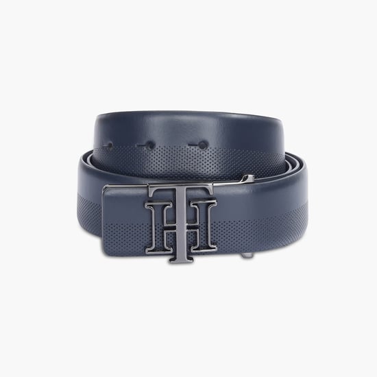 TOMMY HILFIGER Men Perforated Leather Belt