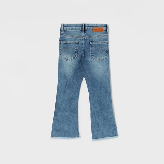 Ladies Jeans Lee Cooper Jeans Bootcut Women Vickey Mid-Wash