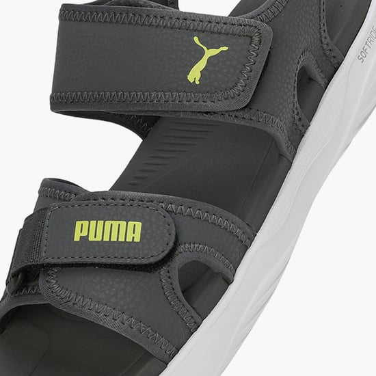 Puma Shoes Puma Velcro Slides PUMA Men Logo Printed Velcro Closure Sandals