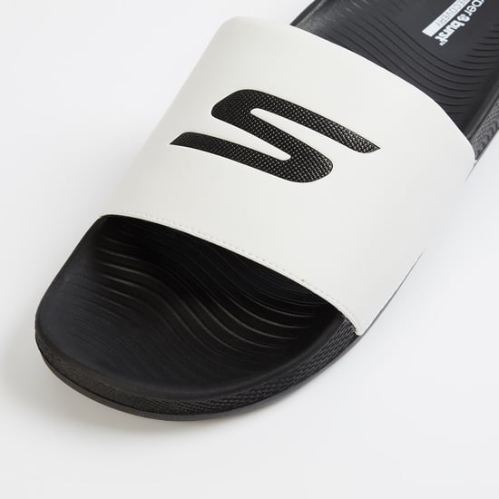 SKECHERS Hyper Slide-Deriver Sliders | White display picture 3