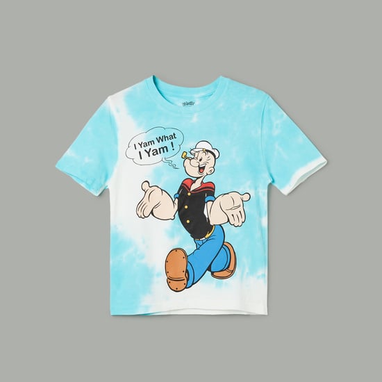 KIDSVILLE Boys Popeye Printed T-shirt