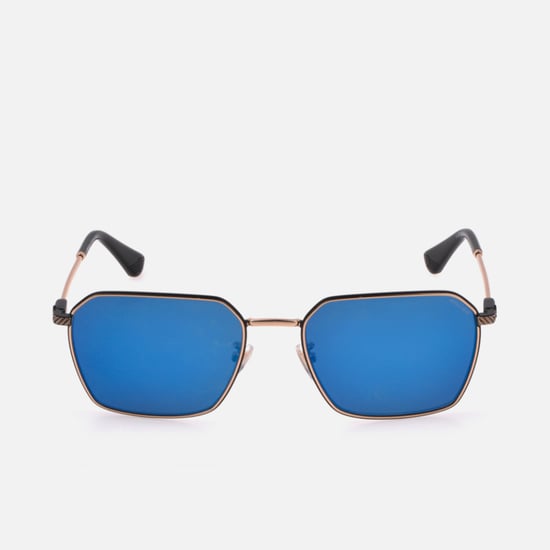 POLICE Men UV-Protected Square Sunglasses SPLL84K56300B