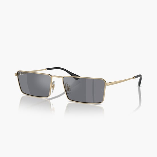 【アウトレット】Ray-Ban サングラス スクエア RB3741 92136V RAY-BAN UV Protected Rectangular Sunglasses - 0RB3741-92136V-56