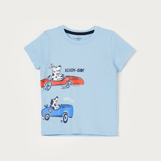 JUNIORS Boys Graphic Printed T-shirt