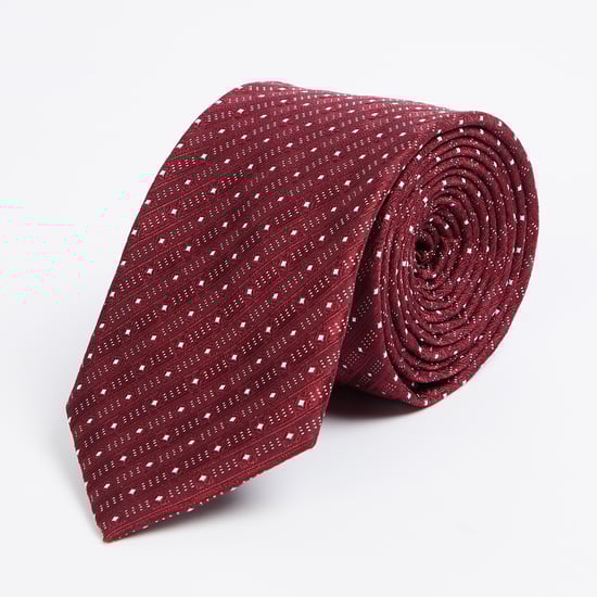 PARK AVENUE Men Printed Slim Formal Tie