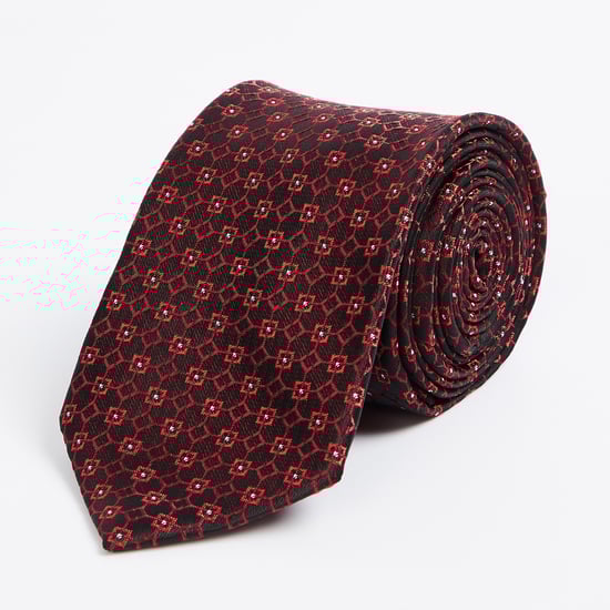 PARK AVENUE Men Woven Slim Formal Tie