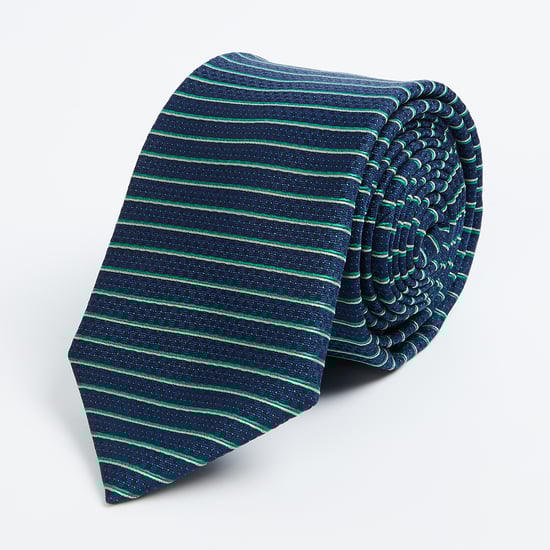 PARK AVENUE Men Striped Slim Formal Tie